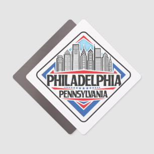 Philadelphia Pennsylvania Car Magnet