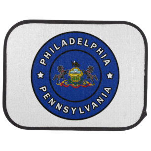 Philadelphia Pennsylvania Car Mat