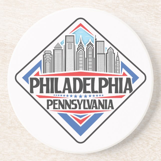 Philadelphia Pennsylvania Coaster (Front)