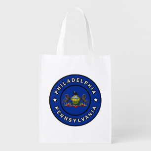 Philadelphia Pennsylvania Grocery Bag