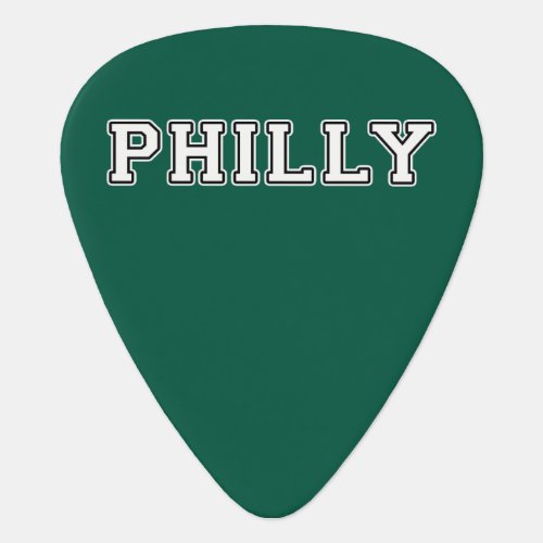 Philadelphia Pennsylvania Guitar Pick