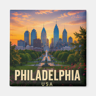 Philadelphia Pennsylvania Historic American City Magnet