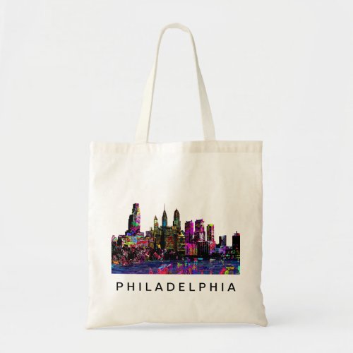 Philadelphia Pennsylvania in graffiti Tote Bag