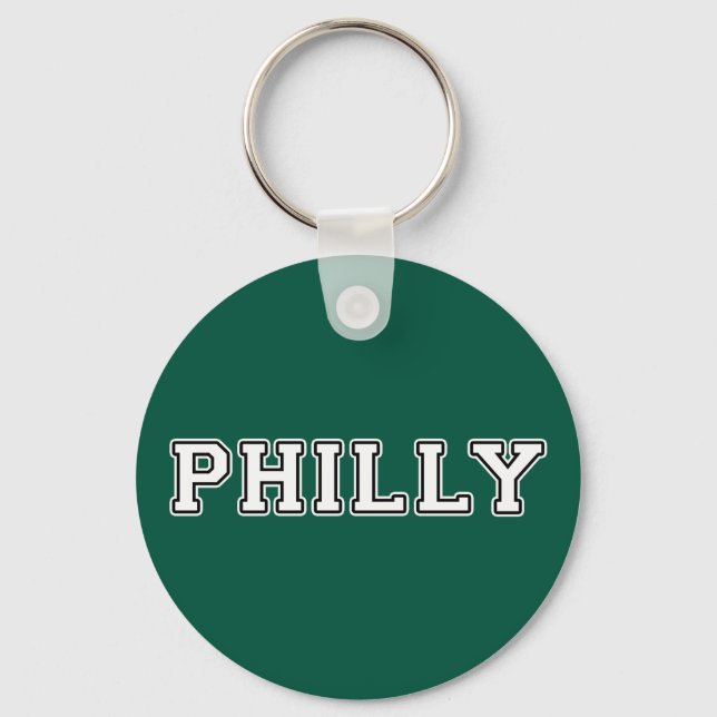 Philadelphia Pennsylvania Keychain (Front)