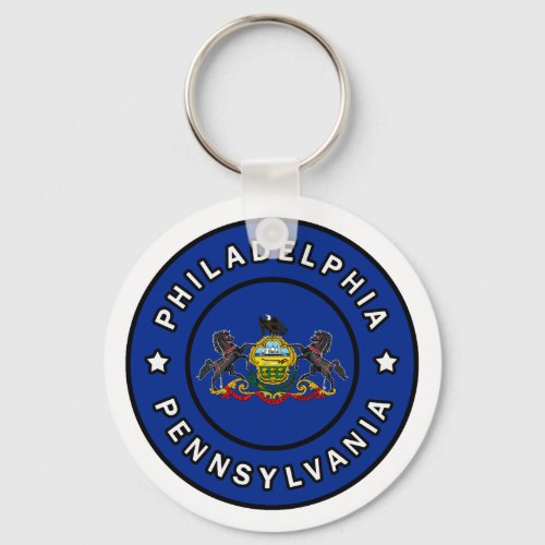 Philadelphia Pennsylvania Keychain