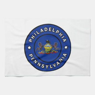 Philadelphia Pennsylvania Kitchen Towel