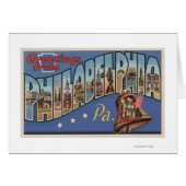 Philadelphia, Pennsylvania - Large Letter (Front Horizontal)