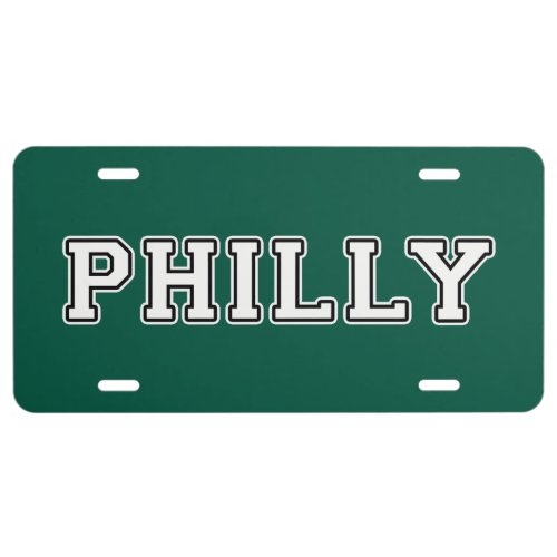 Philadelphia Pennsylvania License Plate