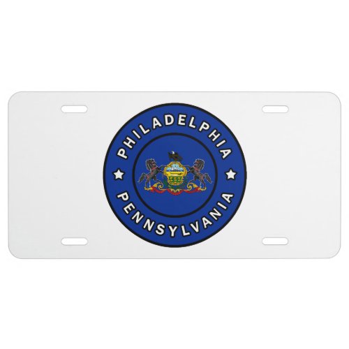 Philadelphia Pennsylvania License Plate