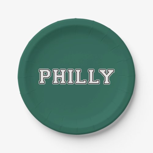 Philadelphia Pennsylvania Paper Plates