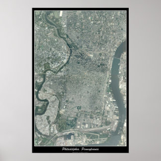Philadelphia, Pennsylvania satellite poster