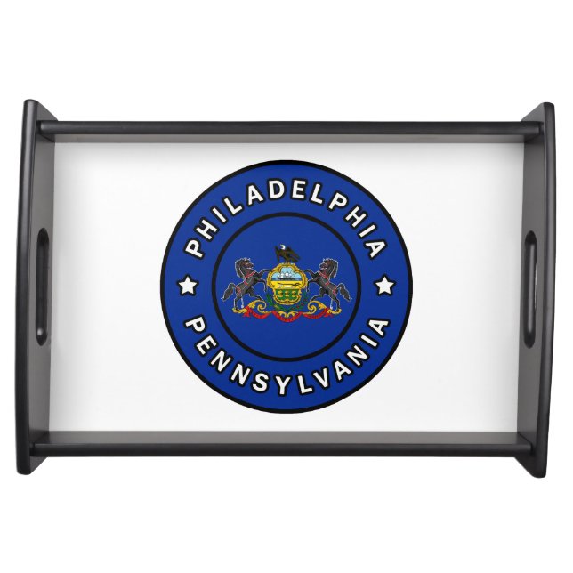 Philadelphia Pennsylvania Serving Tray (Front)