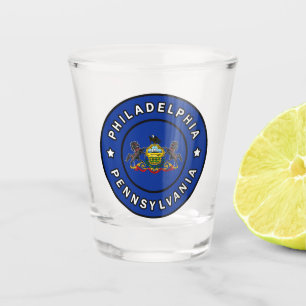 Philadelphia Pennsylvania Shot Glass