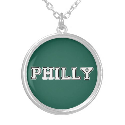 Philadelphia Pennsylvania Silver Plated Necklace