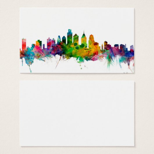 Philadelphia Pennsylvania Skyline (Front & Back)