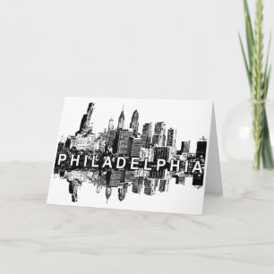 Philadelphia, Pennsylvania skyline Card