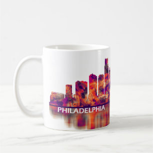 Philadelphia Pennsylvania Skyline Coffee Mug