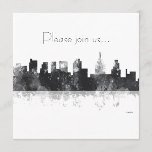 PHILADELPHIA PENNSYLVANIA SKYLINE - Invitation