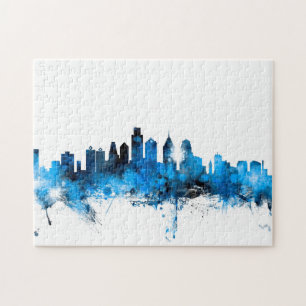 Philadelphia Pennsylvania Skyline Jigsaw Puzzle