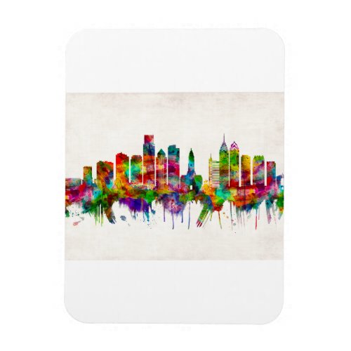 Philadelphia Pennsylvania Skyline Magnet