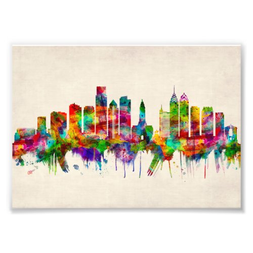 Philadelphia Pennsylvania Skyline Photo Print