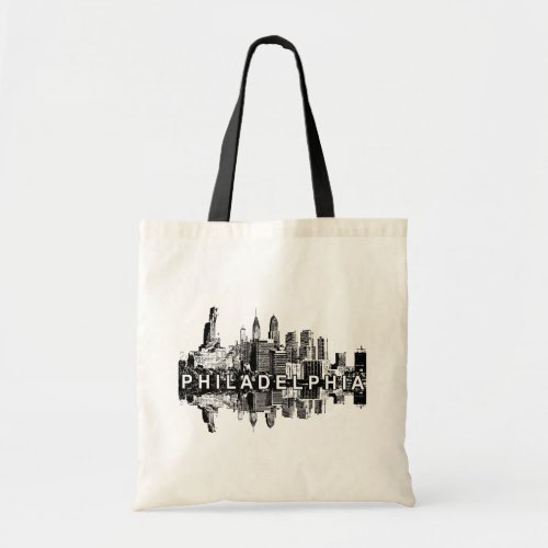 Philadelphia Pennsylvania skyline Tote Bag