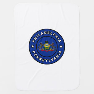 Philadelphia Pennsylvania Swaddle Blanket