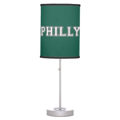 Philadelphia Pennsylvania Table Lamp