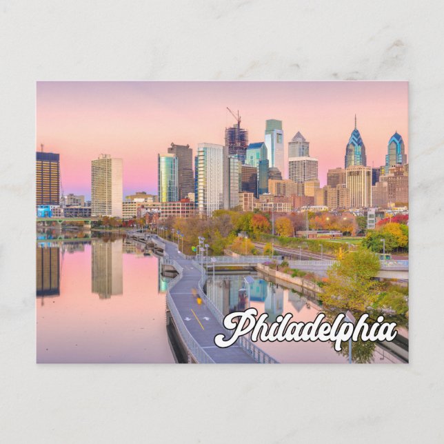 Philadelphia, Pennsylvania, USA Postcard (Front)