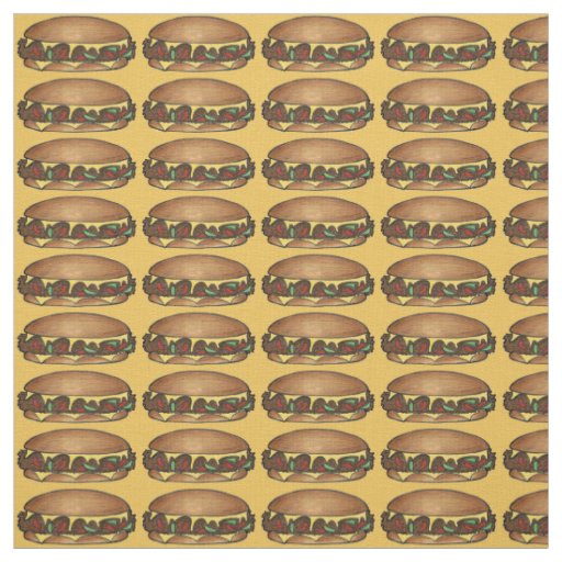 Philadelphia Philly PA Food Cheese Steak Sandwich Fabric