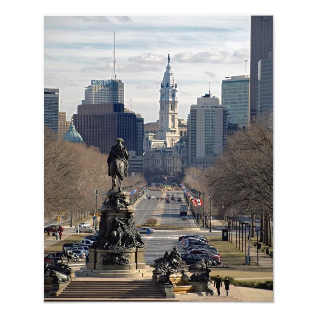 Philadelphia PHOTO PRINT  COLOR (Front)