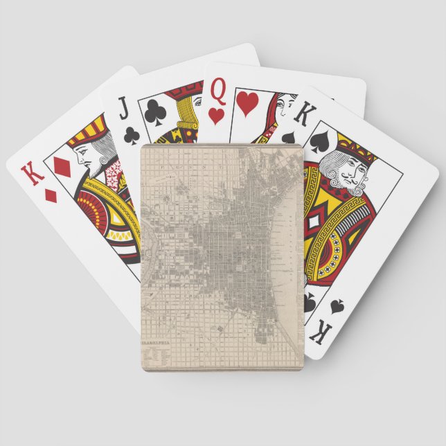 Philadelphia. Poker Cards (Back)