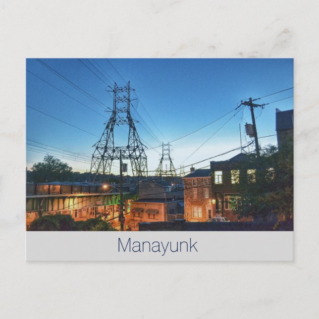 Philadelphia Postcard-Manayunk-Cresson & Cotton Postcard (Front)