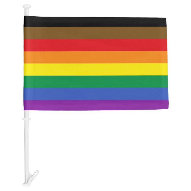 Philadelphia Pride Car Flag (Front)