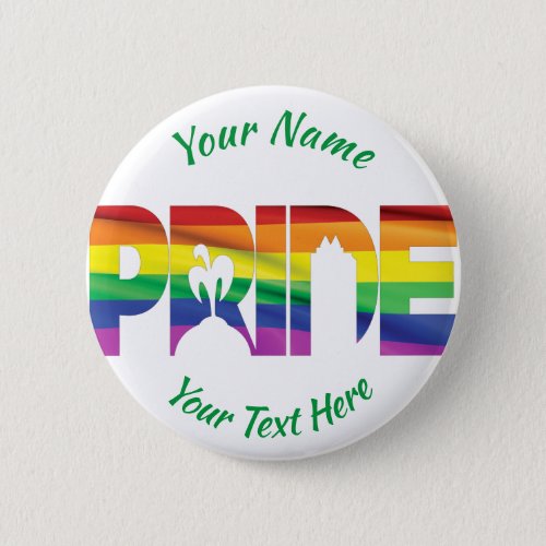Philadelphia Pride Personalized Button