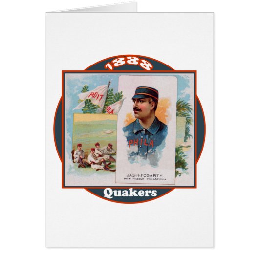Philadelphia Quakers Cards (Front)