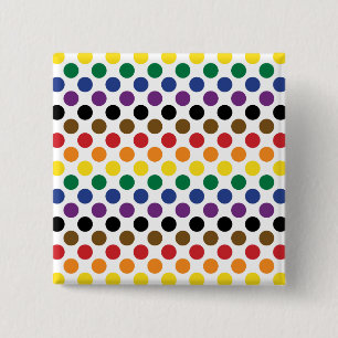 Philadelphia Rainbow Pride Flag Button