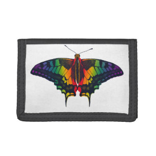 Philadelphia Rainbow Pride Flag Swallowtail Trifold Wallet