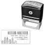 Philadelphia Resident | Modern Deco Skyline  Self-inking Stamp