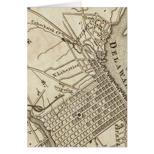 Philadelphia Road Map Cards (Front)