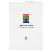 Philadelphia Skyline Blank Card (Back)