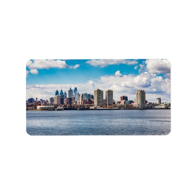 Philadelphia Skyline Label (Front)
