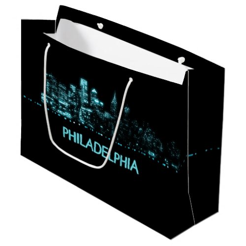 Philadelphia Skyline Large Gift Bag