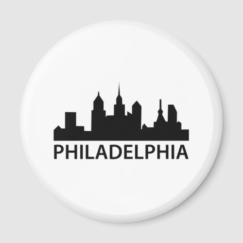 Philadelphia Skyline Magnet