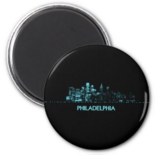 Philadelphia Skyline Magnet