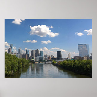 Philadelphia Skyline, Photo By: Joe Dantone Poster