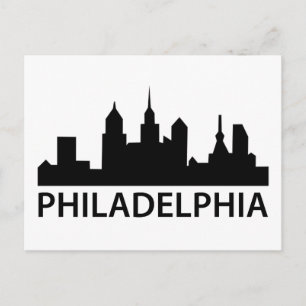 Philadelphia Skyline Postcard