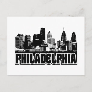 Philadelphia Skyline Postcard