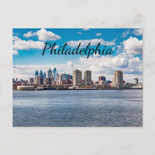 Philadelphia Skyline Postcard