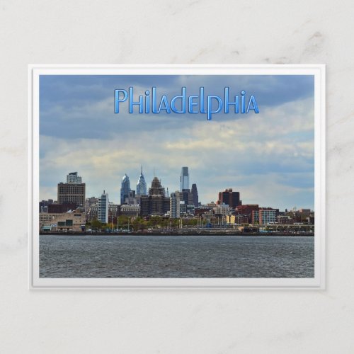 Philadelphia Skyline Postcard